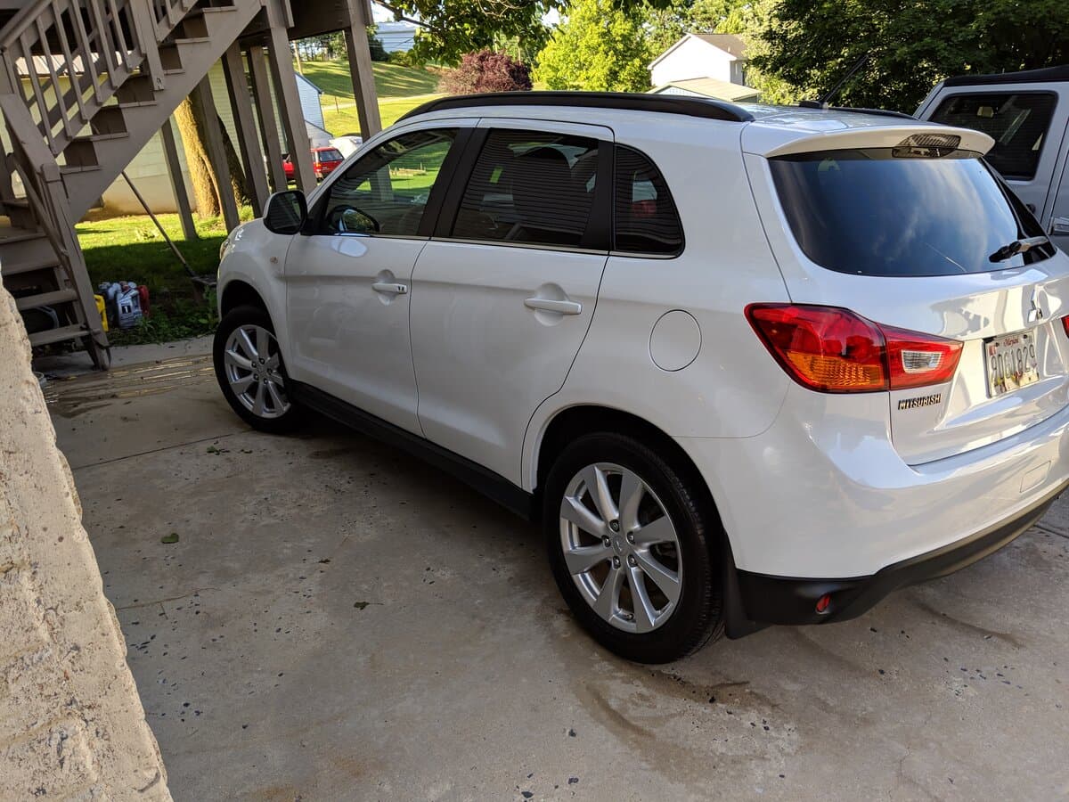 Mitsubishi Outlander - exterior detail by Fallout Auto Detailing