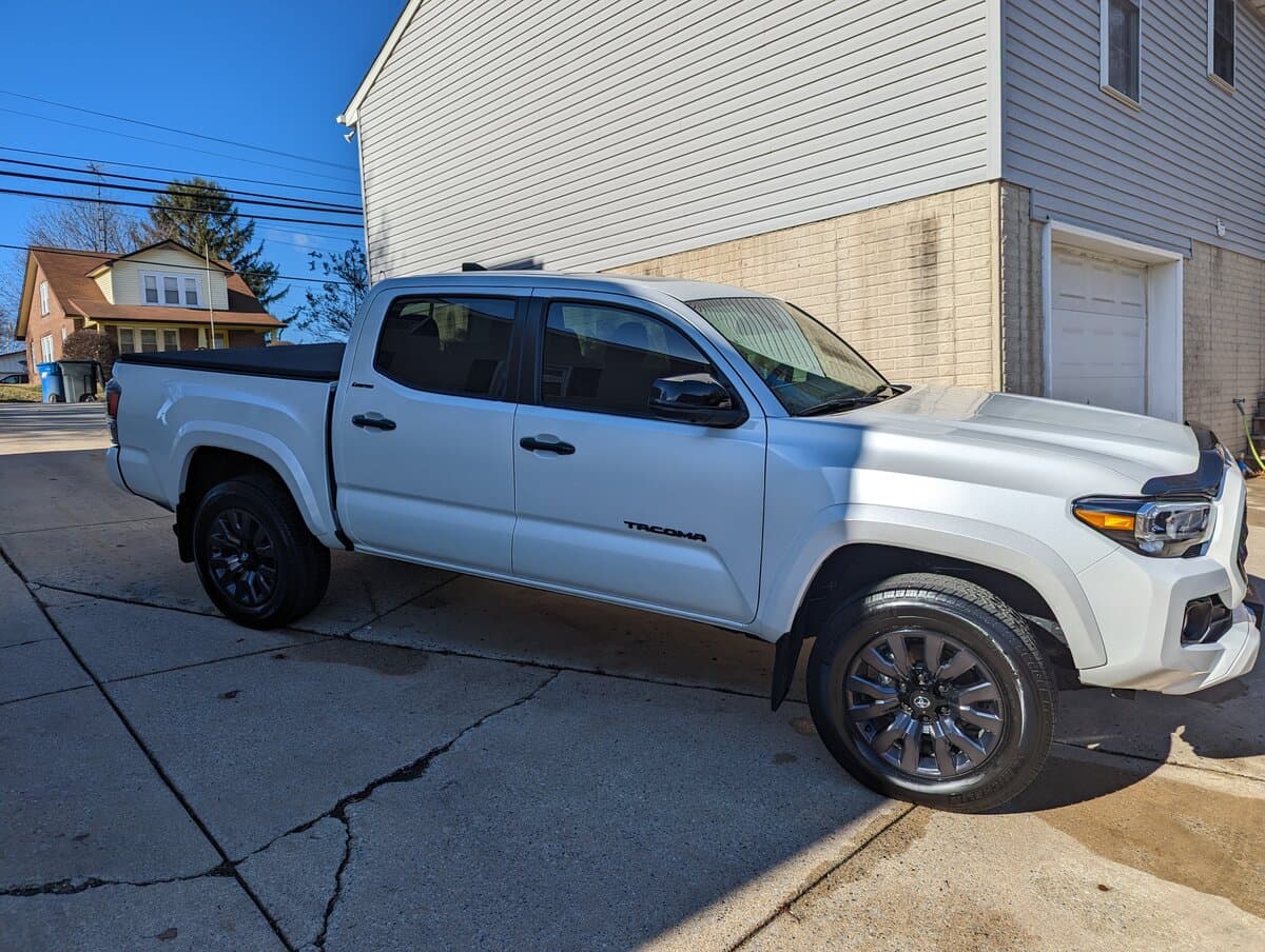 Toyota Tacoma - exterior detail by Fallout Auto Detailing