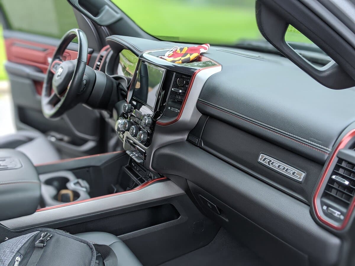 RAM Rebel Interior - interior detail by Fallout Auto Detailing