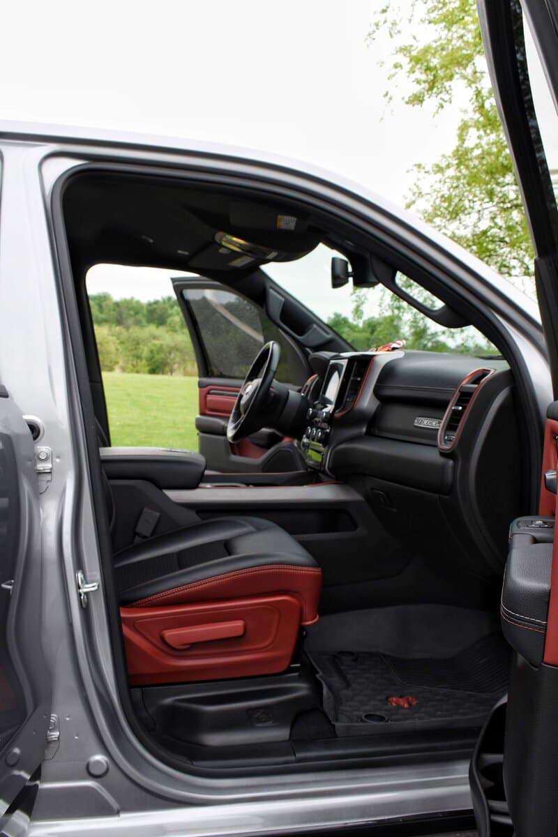 RAM Rebel Interior - interior detail by Fallout Auto Detailing