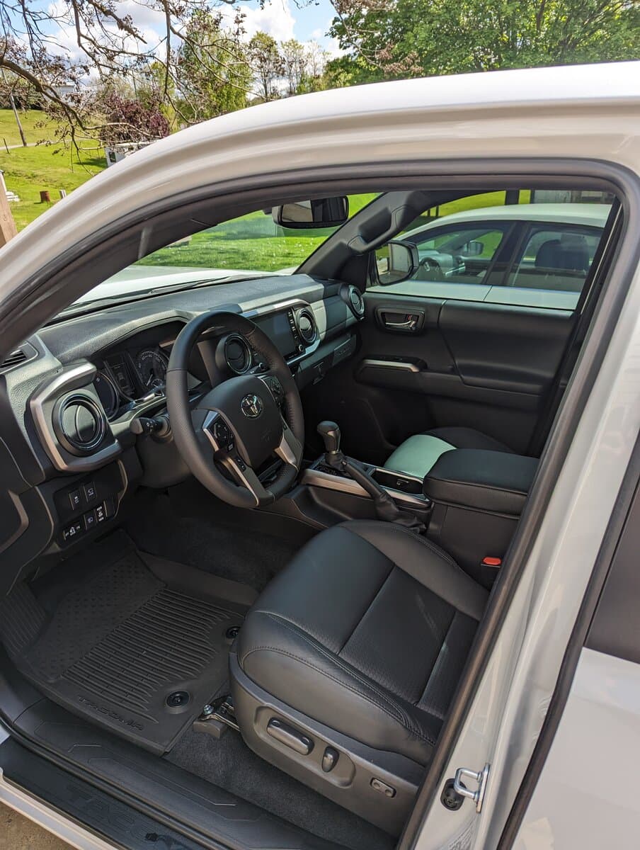 Toyota Tacoma Interior - interior detail by Fallout Auto Detailing